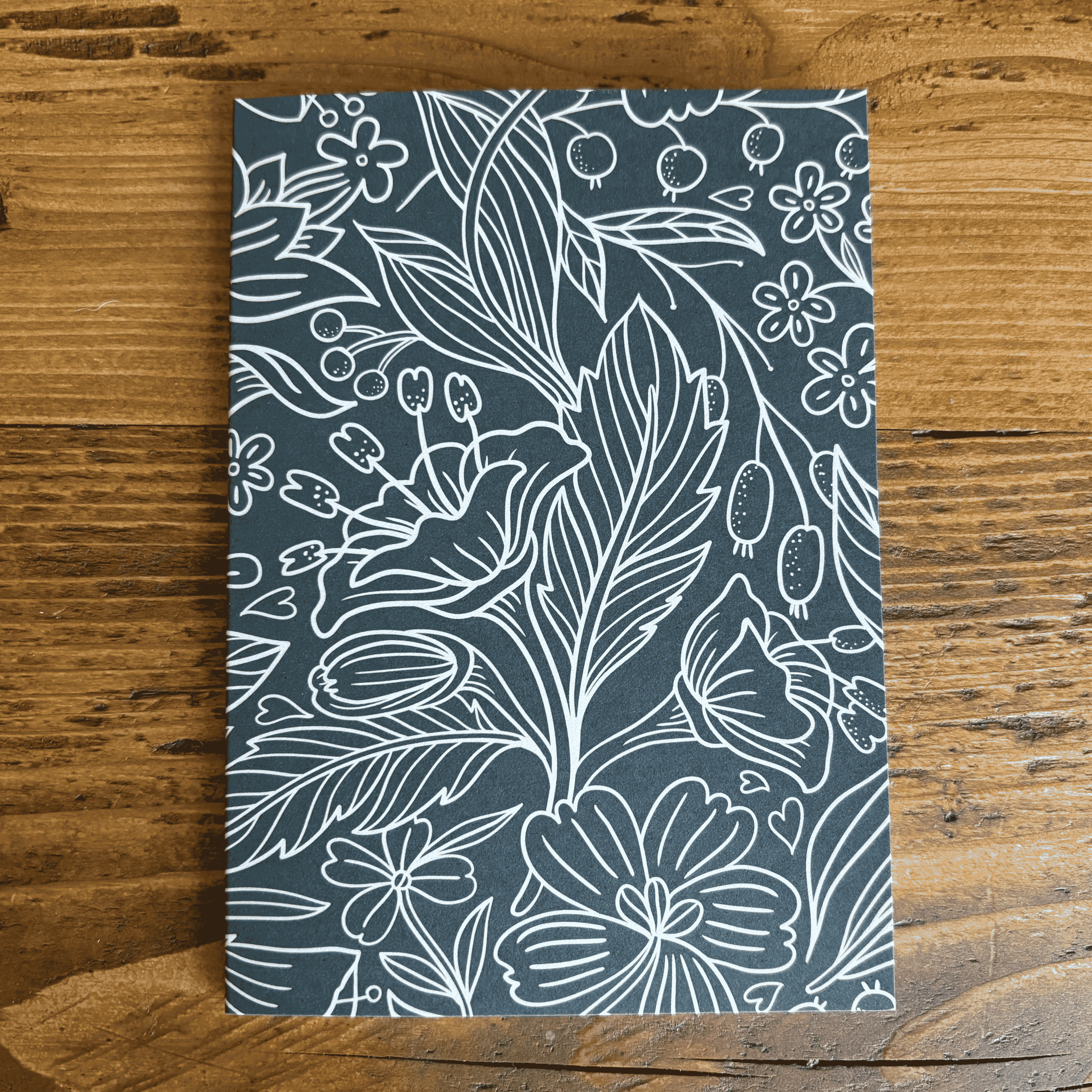 Note card with hand written message