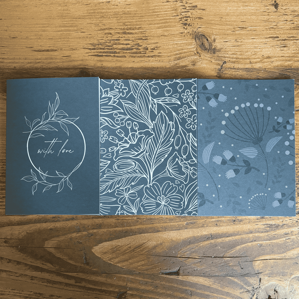 Note card with hand written message