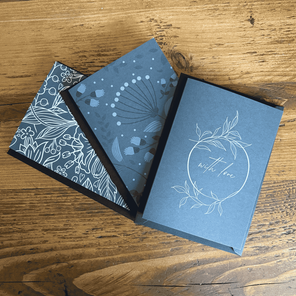Note card with hand written message